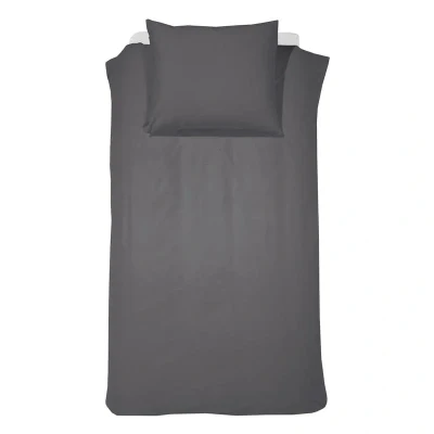Image de parure de couette Weekend anthracite 140x200/220 cm Gris Coton Cinderella