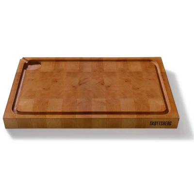 Afbeelding van Skottsberg Snijplank Beukenhout Met Sapgeul 48.5 x 30 4 cm