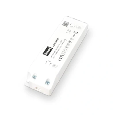 Afbeelding van illuburg Led transformator, 12 V, 50 W, flikkervrij, voor ledstrips, G4, GU5,3, voeding driver