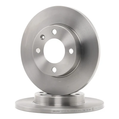 Afbeelding van DELPHI BG2116 Remschijf 239 12 4 volledig Geolied Semi finished Zonder wiellager, ABS sensorring VOLKSWAGEN: GOLF 3 Cabrio, 2,
