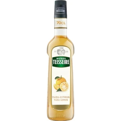 Afbeelding van Yuzu siroop citroen Mathieu Teisseire