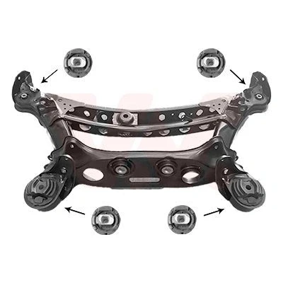Afbeelding van Van Wezel As/Subframe rubber 3028629