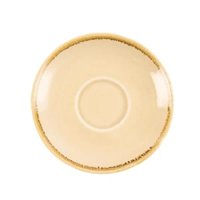 Afbeelding van Olympia Kiln espressoschotels zandsteen 11,5cm (6 stuks)
