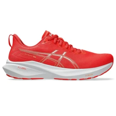 Afbeelding van Asics GT2000 13 Hardloopschoenen voor op de weg, Heren, Maat: 41.5, Coral reef/mojave Textiel/ synthetisch