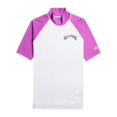 Afbeelding van Billabong UV Rashguard voor vrouwen met korte mouwen Sunny Side UPF50+ Paars maat XS