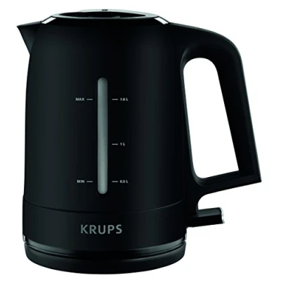 Image de Krups bw2448 bouilloire electrique, 2400 watts, noir