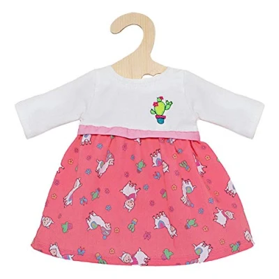 Afbeelding van Heless Poppenkleding Alpaca Oscar Wit/roze 28 35 Cm