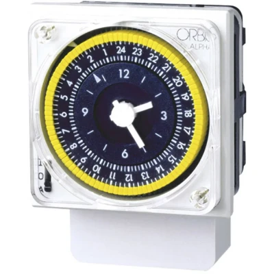 Afbeelding van ORBIS Zeitschalttechnik ALPHA QRS Schakelklok voor DIN rails 230 V/AC 1x wisselcontact 16 A 250 Weekprogramma
