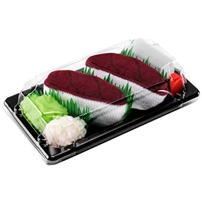 Afbeelding van Rainbow Socks dames heren sushi sokken Thunfisch grappig cadeau, 1 paar, Thunfish, Large, Thunfish