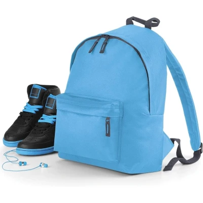 Afbeelding van Junior Fashion Backpack/Rugzak BagBase 12 Liter Surf Blue
