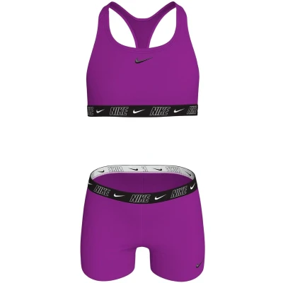 Afbeelding van Nike Performance Racerback Bikini SET voor kinderen, Maat: 150 160, Vivid purple