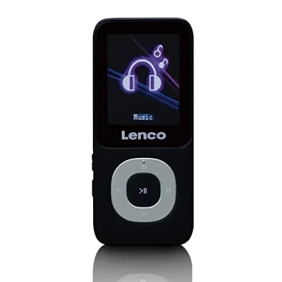 Afbeelding van Lenco Xemio 659GY MP3/MP4 speler met 4GB micro SD kaart, grijs Black Gray