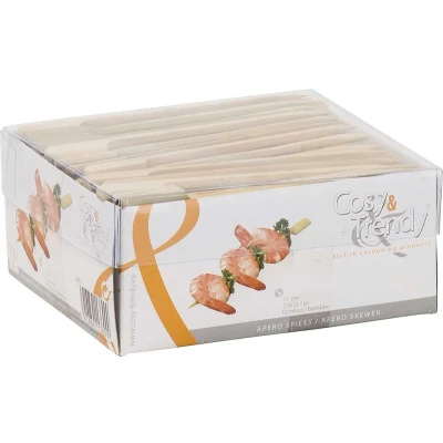 Afbeelding van Cosy &amp; Trendy Bamboe Prikker 12 cm 250 stuks
