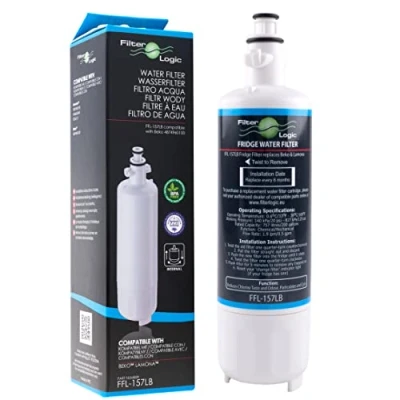 Afbeelding van FilterLogic FFL Waterfilterpatroon geschikt voor Beko 4874960100 Lamona koelkast HJA6110 Grundig GSN9330XA GSN9440XA &amp; Blomberg IWD1004ET KWD2440XA++ KQD1361 71,2 kg