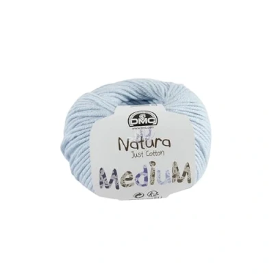 Afbeelding van DMC Natura Medium wollen bol, 100% katoen, kleur (07), 50 g