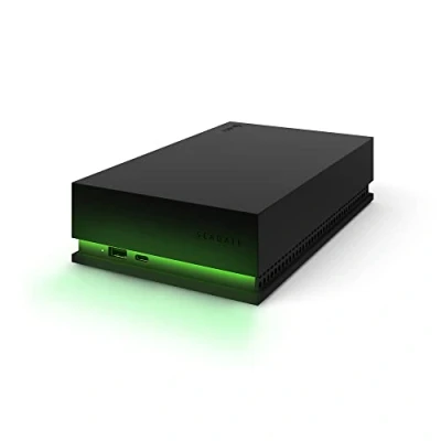 Image de Seagate Game Drive Hub 8To, Disque Dur Externe HDD, USB 3.2, Deux Ports C et A, certifié Xbox, LED RVB, Services Rescue (STKW8000402)
