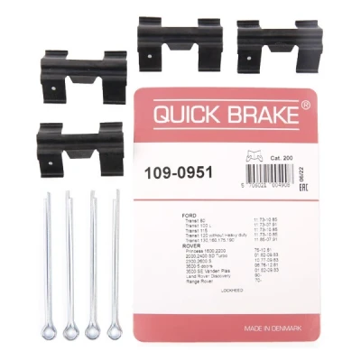Afbeelding van Accessoireset, schijfremblok QUICK BRAKE 109 0951