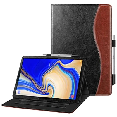 Afbeelding van Fintie Hoes compatibel met Samsung Galaxy Tab S4 10,5 T830 / T835 2018 tablets PU lederen beschermhoes meerdere hoeken display bestandssleuven en penhouder S,