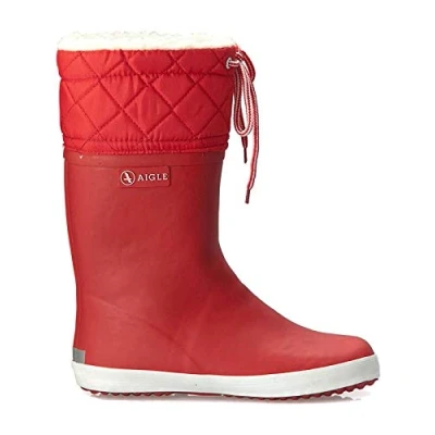Afbeelding van Aigle Giboulee Rouge Regenlaarzen Maat 19 Rood