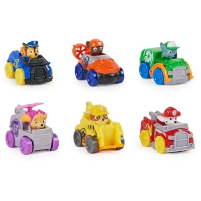Image de Coffret de 6 véhicules Paw Patrol Pat’Patrouille Pup Squad Racers