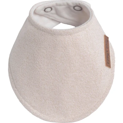 Afbeelding van Baby&#039;s Only Bandana slab Slabber Sparkle Goud Ivoor Mêlee Met subtiel glittertje 0 8 maanden Verstelbaar in twee maten
