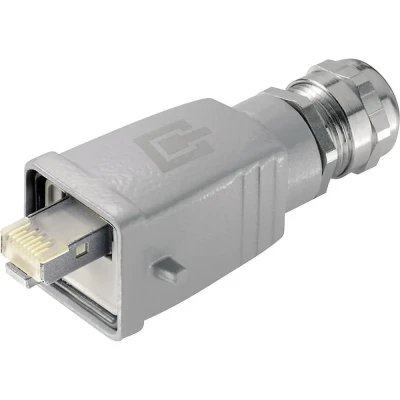 Afbeelding van Telegärtner J80026A0018 STX V5 RJ45 stekkerset variant 5 Stekker, recht Aantal polen: 8P8C Aluminium 1 stuk(s)