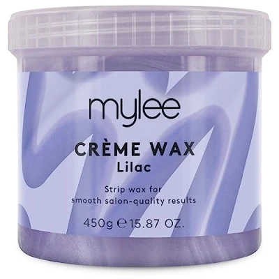 Afbeelding van Mylee Lila Zachte Crème Wax voor gevoelige huid 450 g, magnetron en wasverwarming vriendelijk, ideaal alle lichaamsoppervlak, koppige grove ontharing