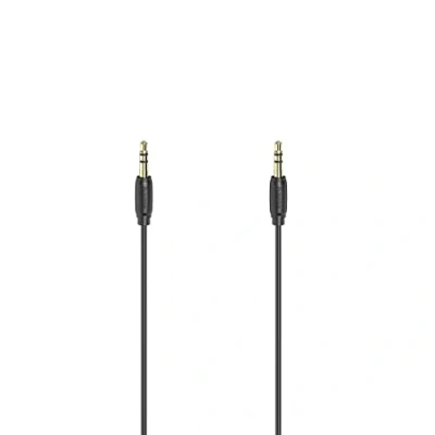 Afbeelding van Hama Audiokabel 3,5 Mm Jack St. Stereo Verguld Ultradun 3,0 M