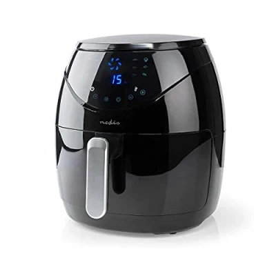 Afbeelding van Nedis Kaaf240Ebk Heteluchtfriteuse 4.6L 1500W Timer 60 Min.