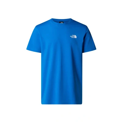 Afbeelding van The North Face Simple DOME TEE Tshirt print, Heren, Maat: Small, Hero blue