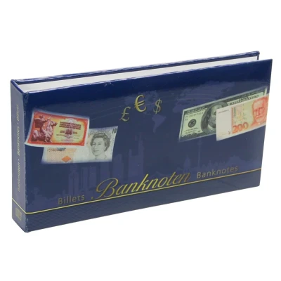Afbeelding van Safe Safe, FC, Album (gebonden) geschikt voor Bankbiljetten met 24 bladen Designprint afm: 290x325x60 mm. per st.