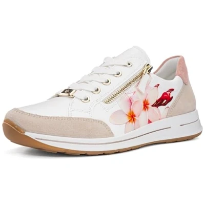Afbeelding van ARA Osaka Damessneakers, Shell White Tropicana Pink Piggy, 44 EU Large
