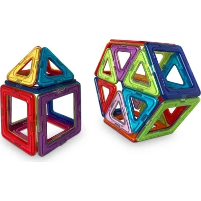 Afbeelding van Magnetic Tiles Educatief magnetisch speelgoed 40 delig