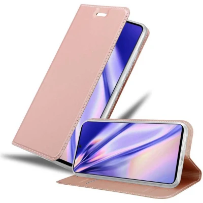 Afbeelding van Cadorabo Hoesje geschikt voor Samsung Galaxy A71 4G in CLASSY ROSE GOUD Beschermhoes met magnetische sluiting, standfunctie en kaartvakje Book Case Cover Etui