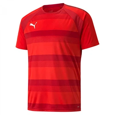 Afbeelding van Puma Teamvision Shirt Korte Mouw Heren Rood Maat: M