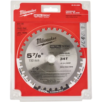 Afbeelding van Milwaukee Cirkelzaagblad voor metaal 150x20x34Z