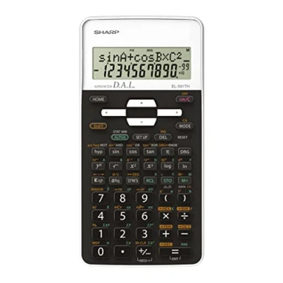 Afbeelding van Citizen Sh El531Thwh Calculator Sharp Zwart Wit Wetenschappelijk