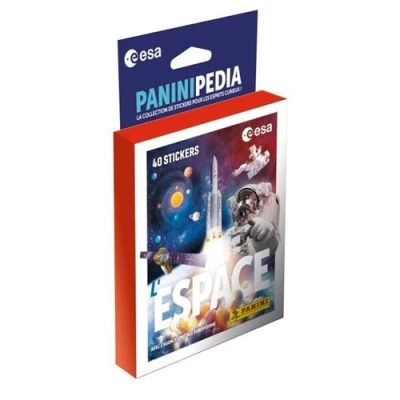 Image de Blister de 8 Pochettes Paninipedia Space 40 stickers
