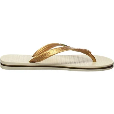 Afbeelding van Ipanema Classic Brasil II Fem teenslippers voor dames, 8010 Beige Goud