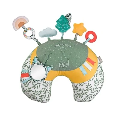 Afbeelding van Sophie De Giraf Cosy Play Speelkussen 35 Cm Groen