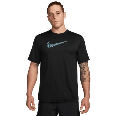Afbeelding van Nike Performance Hyverse Sport Tshirt, Heren, Maat: Medium, Black