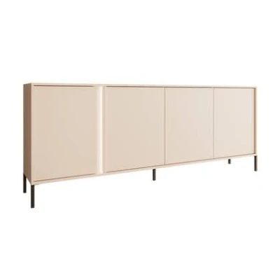 Afbeelding van Meubella Dressoir Desert Beige 203 cm