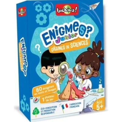 Image de Jeu pour découvrir la nature Bioviva Enigmes Junior Graines de sciences