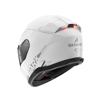 Afbeelding van Shark Skwal i3 Blank Sp White Silver Anthracite WSA S Maat Helm
