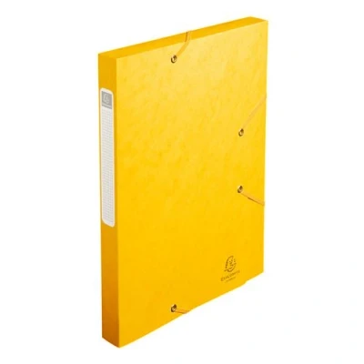 Image de Boîte Exacompta Cartobox Nature Future Dos 25mm Jaune