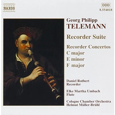Afbeelding van Daniel Rothert Recorder Concertos, Suites (CD)