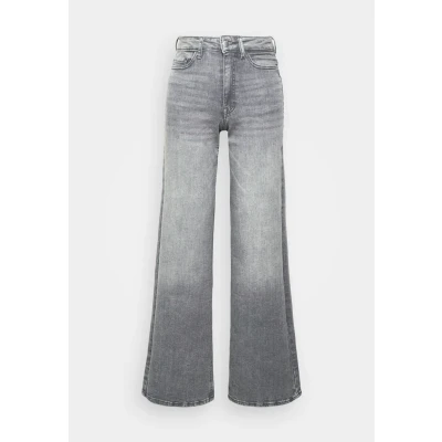 Afbeelding van JDY Jdyfelina FINA WIDE Straight leg jeans, Dames, Maat: XSx30, Light grey denim