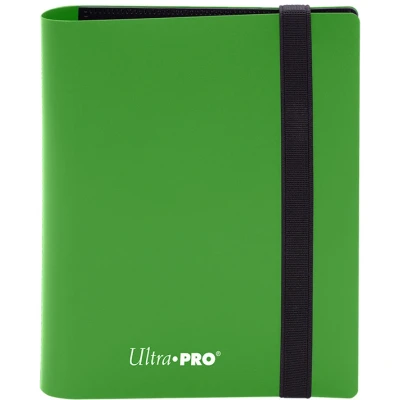 Afbeelding van Ultra Pro Binder Eclipse 2 Vakken Limoengroen