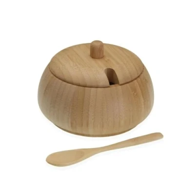 Afbeelding van Suikerpot Versa Bamboe 13,5 x 13,9 cm