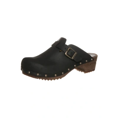 Afbeelding van Sanita Kristel Clogs, Dames, Maat: 37, Black Leer